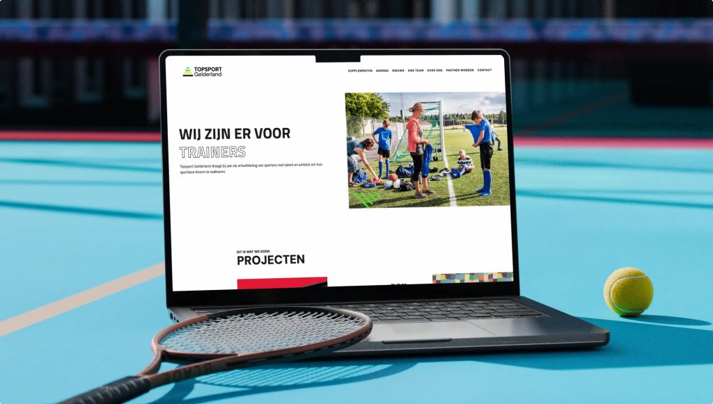 Een frisse identiteit voor Topsport Gelderland